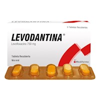 Levodantina 750 mg Tabletas Recubiertas